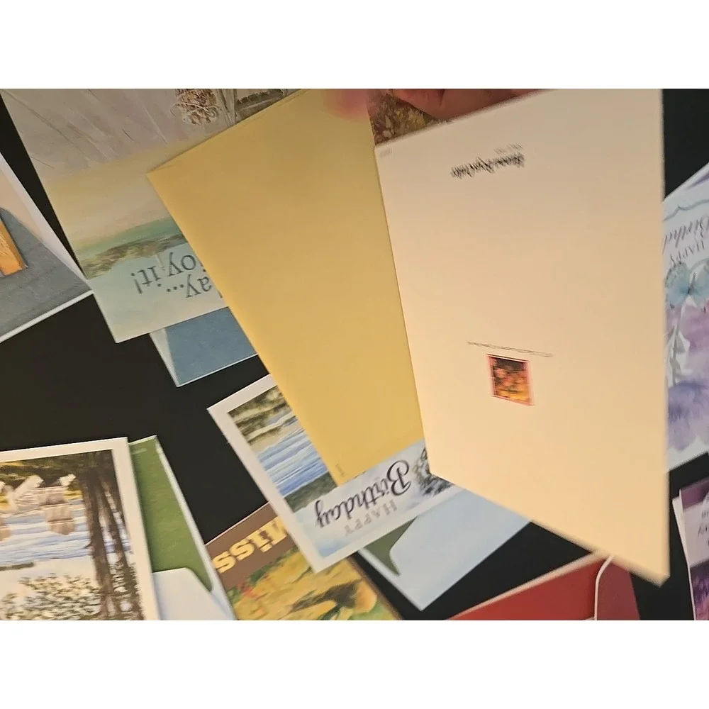 Assorted Birthday Cards & Envelopes Lot Of 17 Greeting Cards New Vibrant Designs